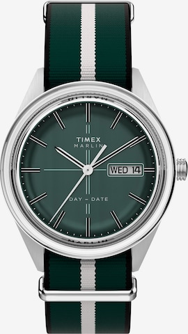 Orologio analogico 'Marlin Jet' di TIMEX in verde: frontale