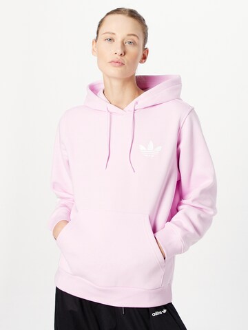 ADIDAS ORIGINALS Mikina 'Multiple Logo' – pink: přední strana