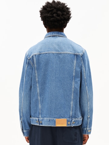 ARMEDANGELS Between-season jacket 'Aashton' in Blue