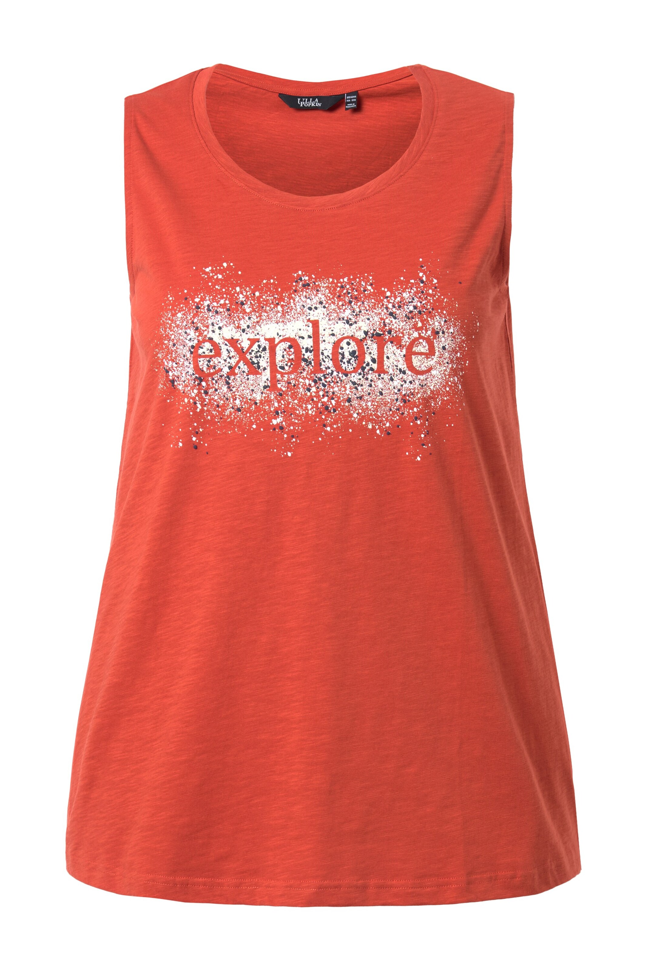 Ulla Popken Top in Rot: Vorderseite