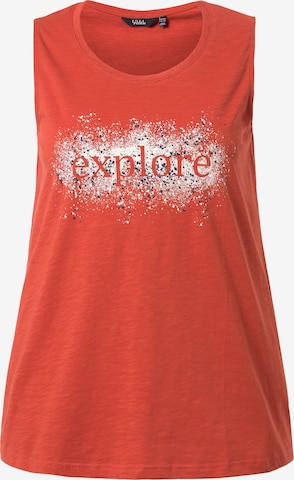 Ulla Popken Top in Rot: Vorderseite