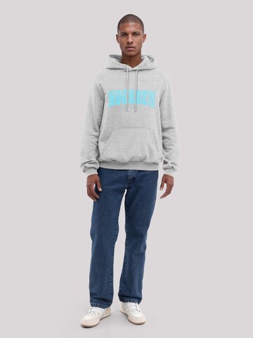 Sweat-shirt 'Knut & Jan Hamburg Noorden Collegiate Türkis' F4NT4STIC en gris