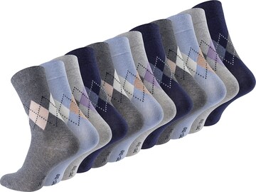 Chili Lifestyle Socken ' Lady Diamond ' in Blau