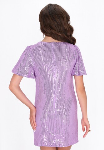 faina Cocktailjurk in Lila
