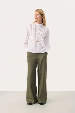 Part Two Bluse 'Nielda' i hvid