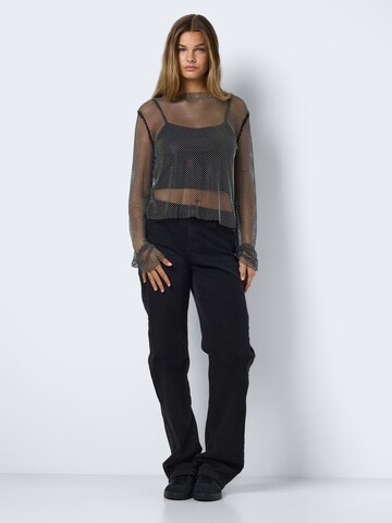 Noisy may Shirt 'Mynte' in Schwarz