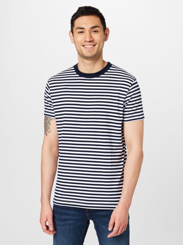 MELA T-Shirt 'AVAN' (GOTS) in Blau: Vorderseite