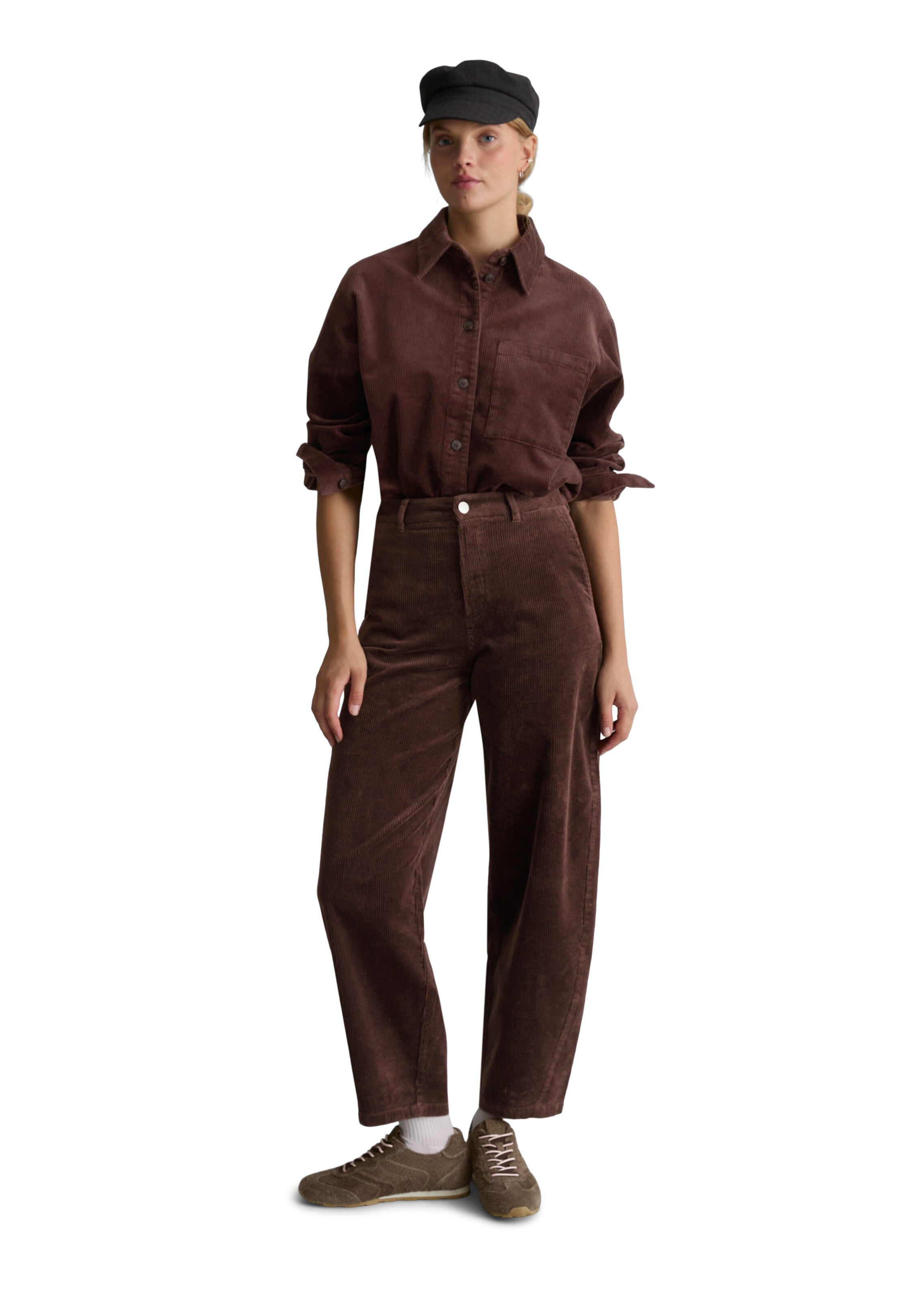 Marc O'Polo DENIM Bluza | rjava barva