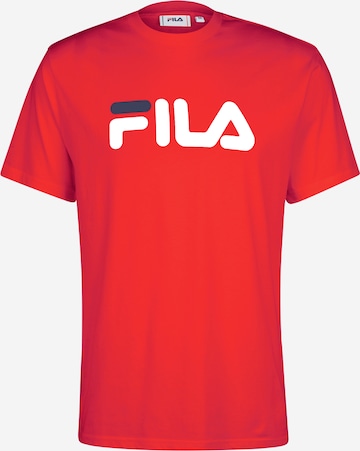 FILA - Camisa funcionais 'BELLANO' em vermelho: frente