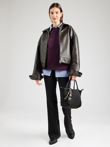 KARL LAGERFELD JEANS Pullover in Lila