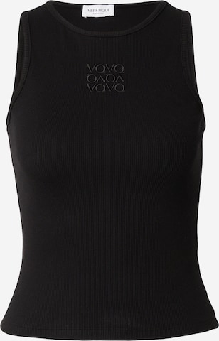 VERSTIQUE Top in Black: front