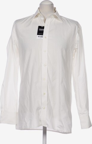 ETERNA Button Up Shirt in M in White: front