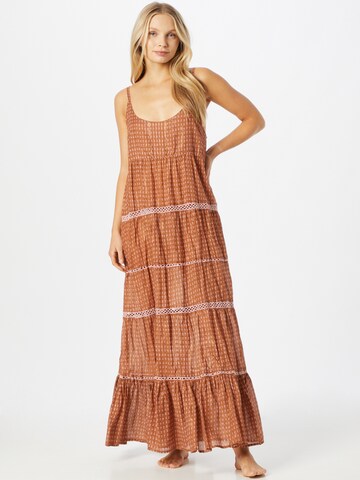 Robe d’été Free People en marron : devant