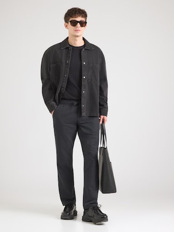 JACK & JONES Szabványos Nadrág 'JWHKANE PAROS' - fekete