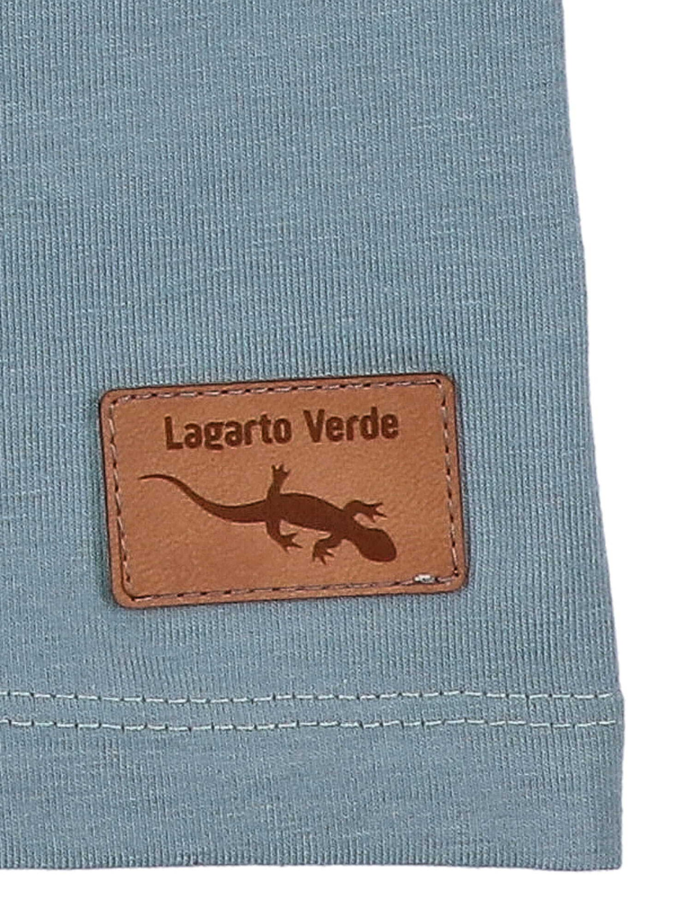 Lagarto Verde Shirt in Blauw