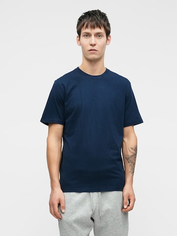 HOLLISTER Tričko 'CLASSIC' – modrá: přední strana