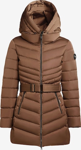 khujo Mantel 'Kina' in Braun: Vorderseite