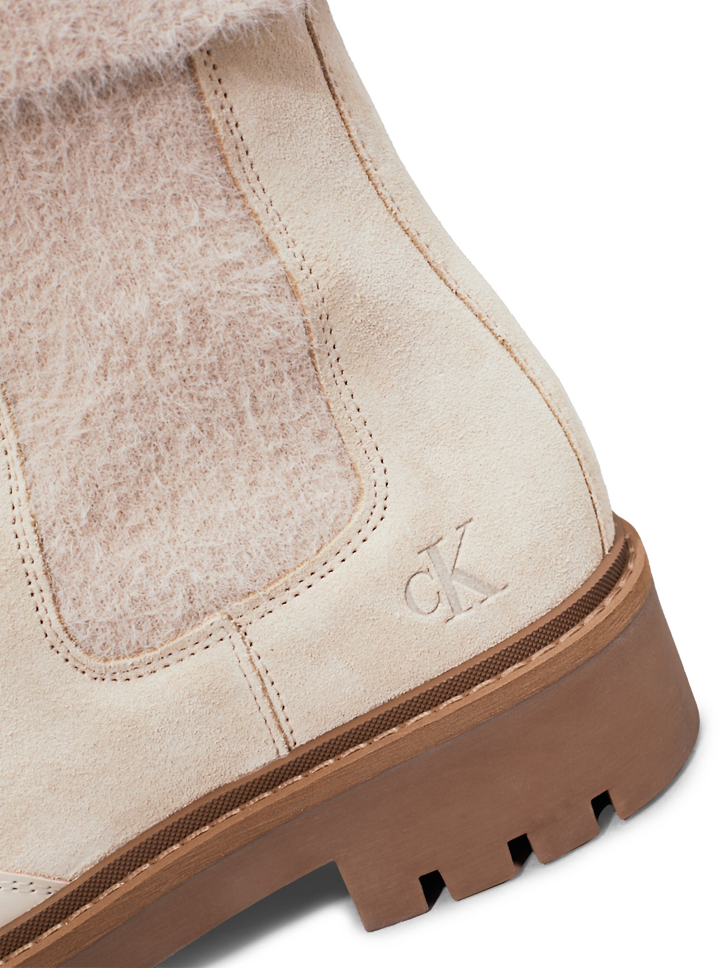 Calvin Klein Chelsea boots in Wit