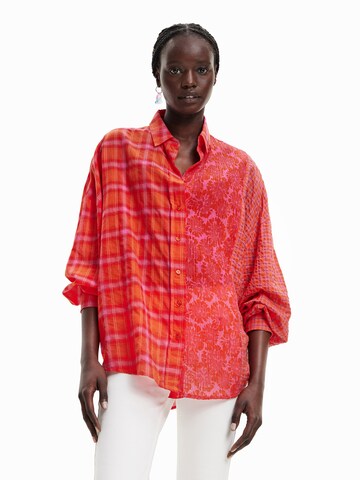 Desigual Blouse 'Ely' in Oranje: voorkant