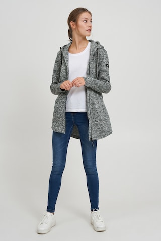 Oxmo Fleece Jacket 'Kaira' in Grey