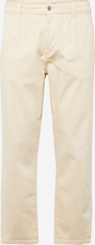 Denim Project Regular Chino Pants in Beige: front