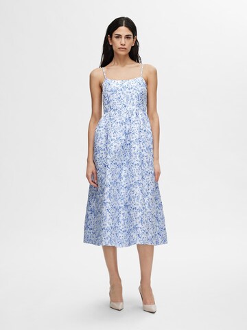 Robe SELECTED en bleu