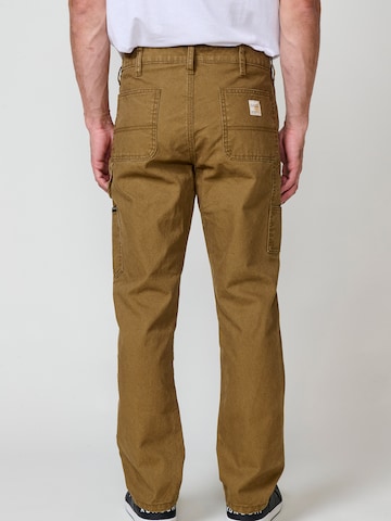 Regular Pantalon cargo KOROSHI en marron