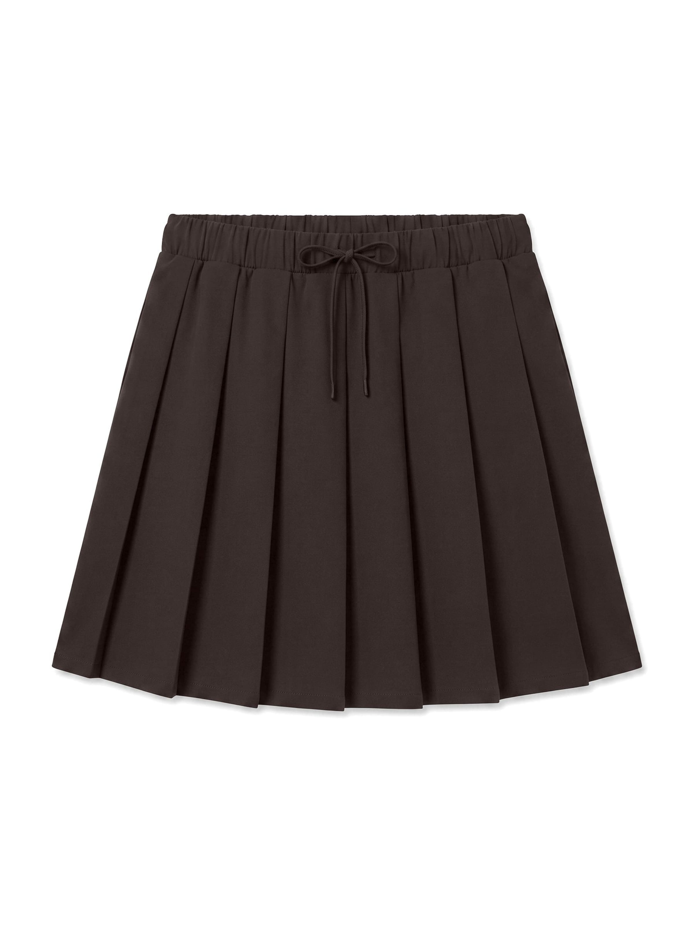 Jupe 'VMSALLY' VERO MODA en marron : devant