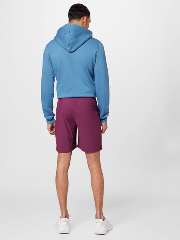 BJÖRN BORG Normalny krój Spodnie sportowe 'ACE 9' w kolorze fioletowy