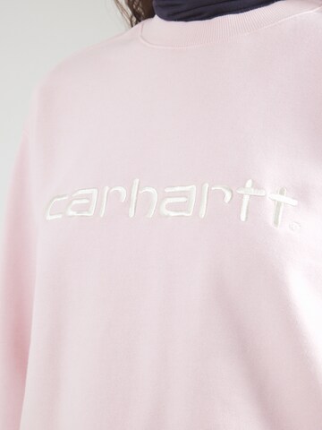 Sweat-shirt Carhartt WIP en rose