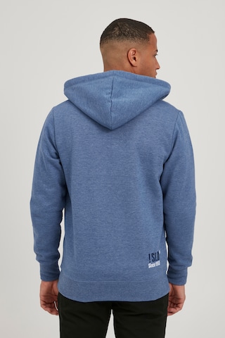 !Solid Zip-Up Hoodie 'BennZip' in Blue