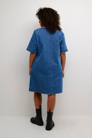 Robe KAFFE CURVE en bleu