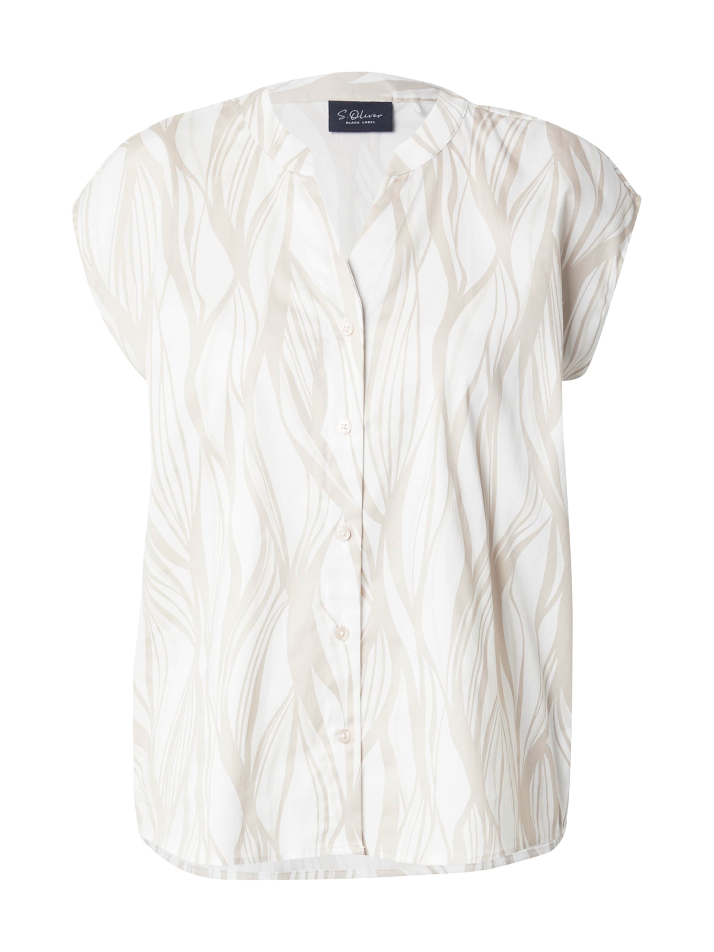 s.Oliver BLACK LABEL Blouse in Beige: front
