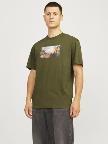 JACK & JONES Bluser & t-shirts i grøn: forside
