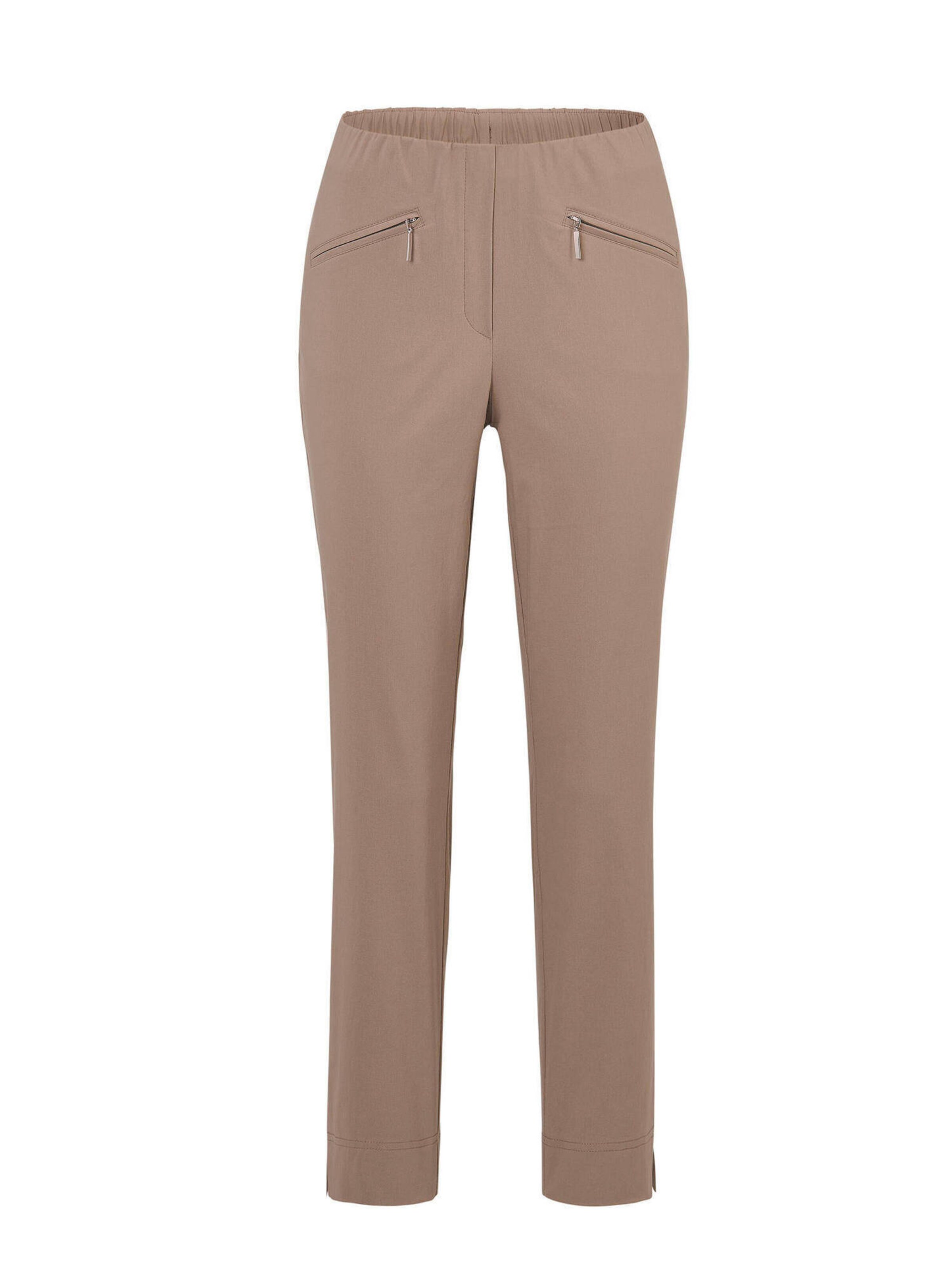 Goldner Hose 'LOUISA' in Beige: Vorderseite