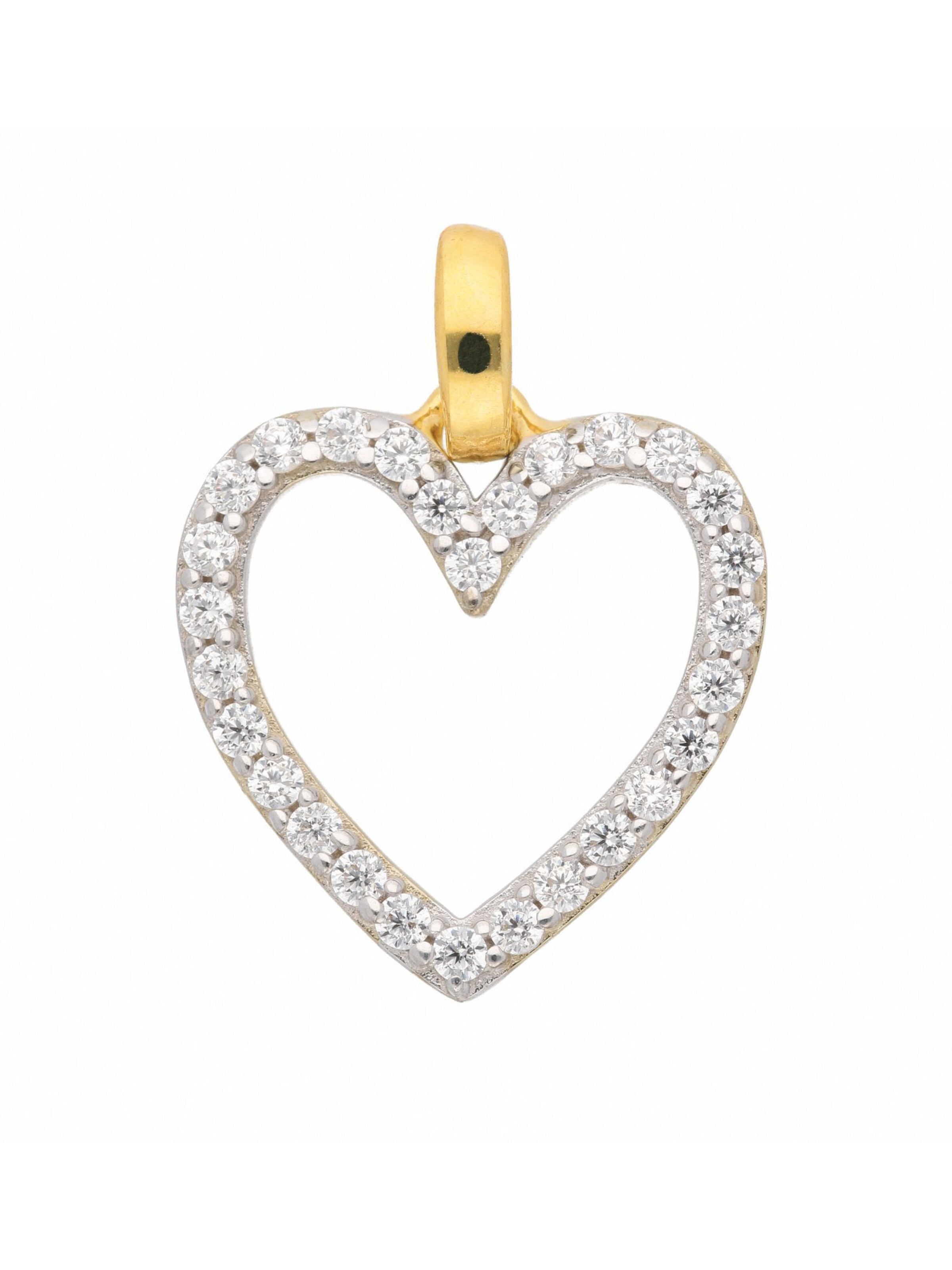 Adelia´s Pendant 'Herz' in Gold: front