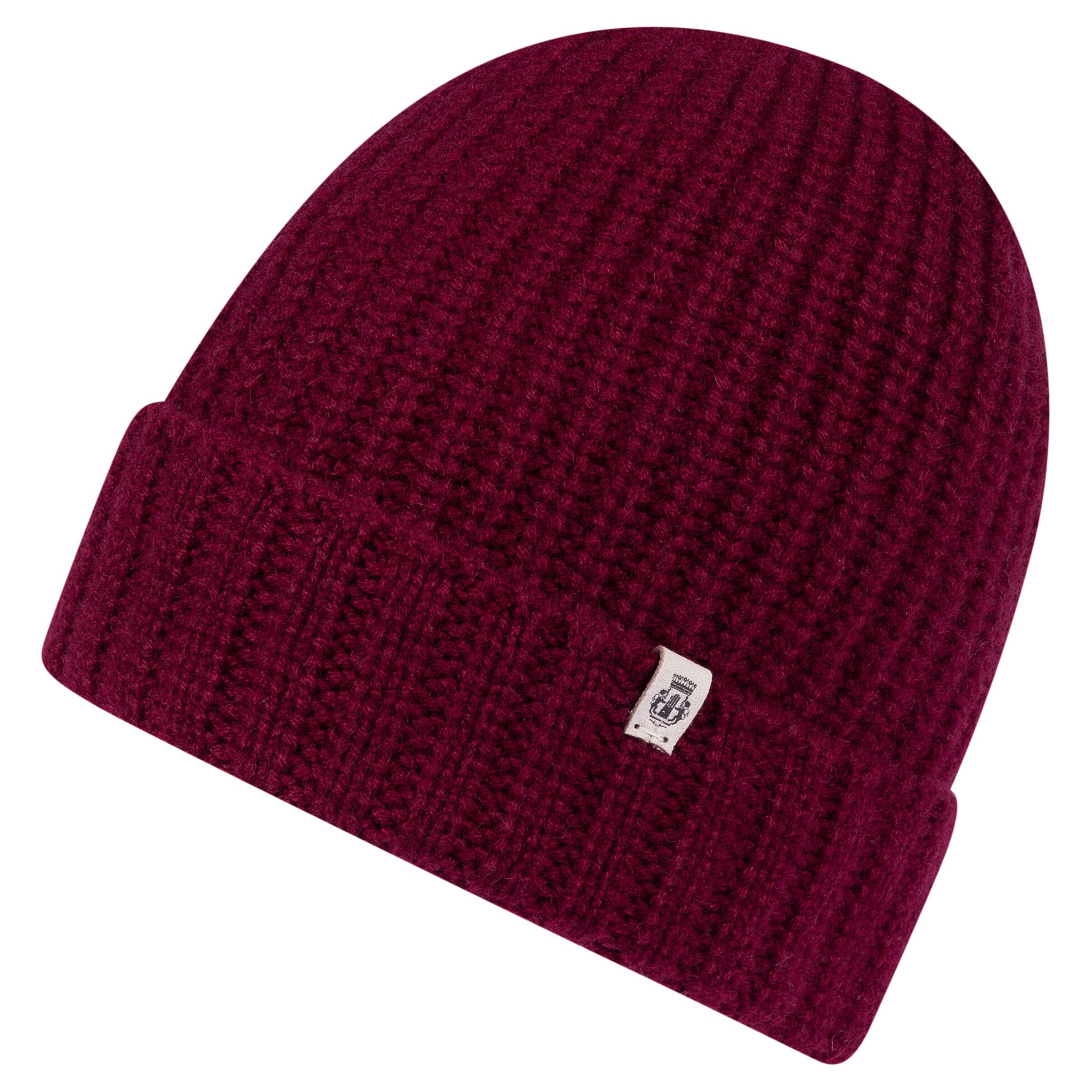 Roeckl Beanie 'PURE CASHMERE' in Red: front