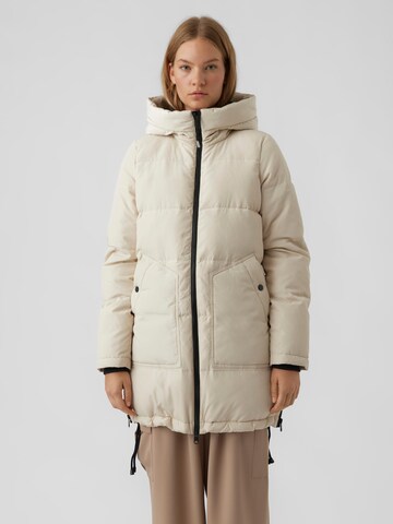 VERO MODA Winterjas 'VMOslo' in Beige: voorkant