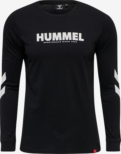 Hummel Λειτουργικό μπλουζάκι 'Legacy' σε μαύρο / λευκό, Άποψη προϊόντος
