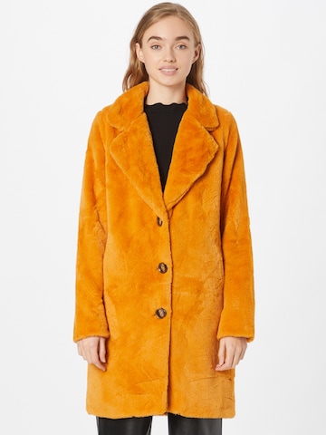 Eight2Nine Between-Seasons Coat in Orange: front