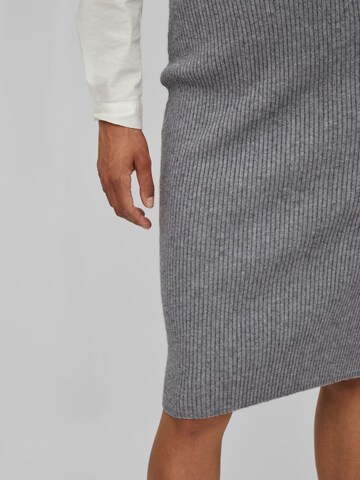 VILA Skirt 'Viril' in Grey