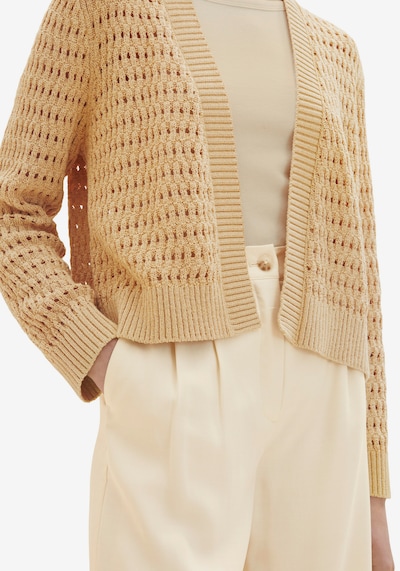 TOM TAILOR Knit Cardigan in Sand, Item view