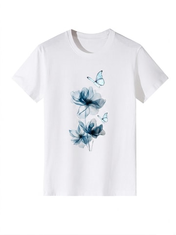 T-shirt 'Women Tops' LapaPlus en blanc : devant