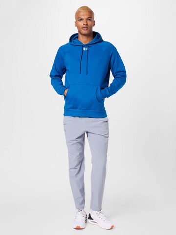 UNDER ARMOUR - Regular Calças de desporto em cinzento