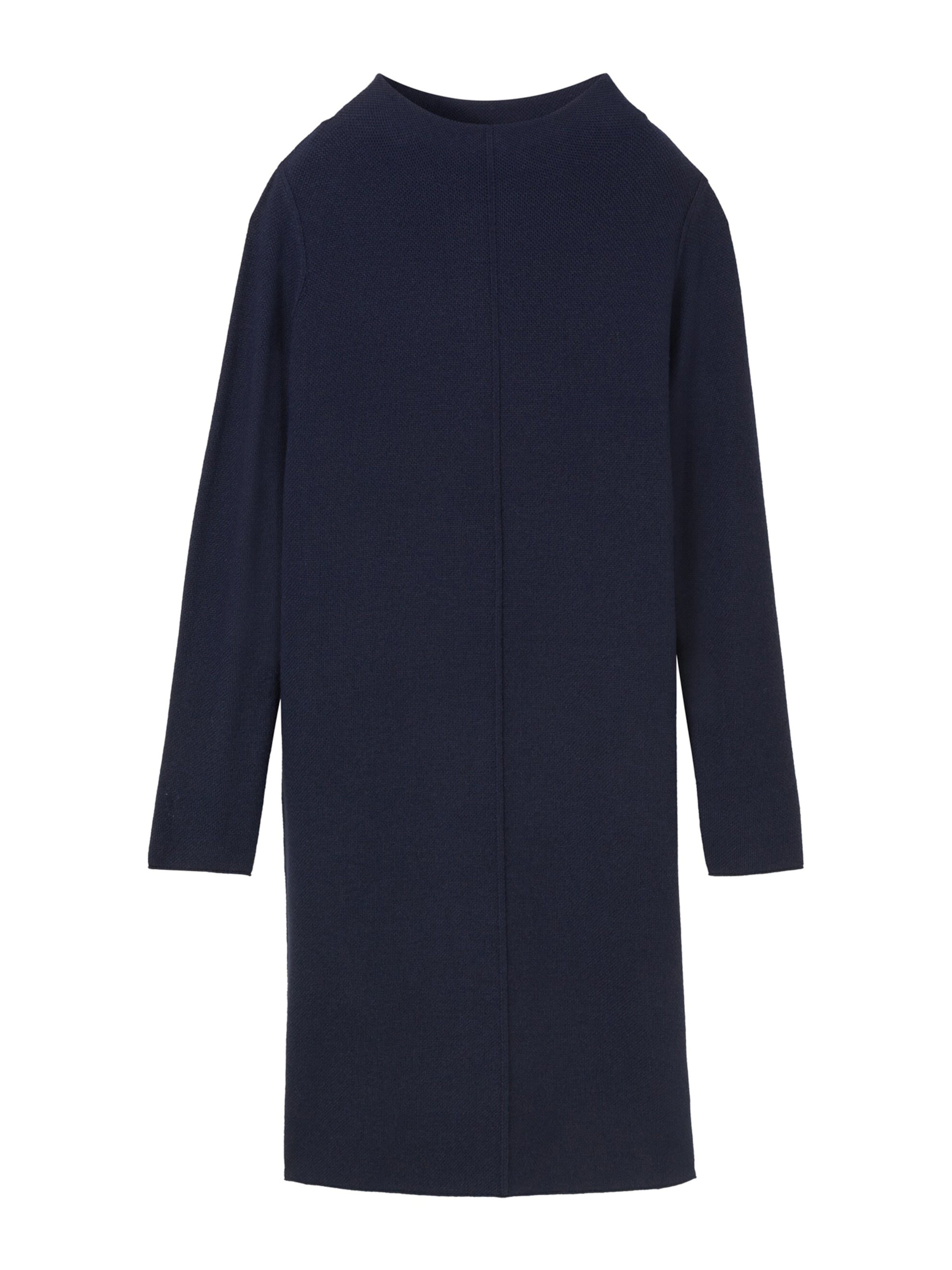 TOM TAILOR Πλεκτό φόρεμα σε μπλε: μπροστά