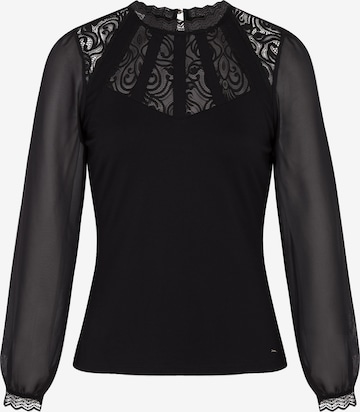 Morgan - Blusa 'TEMINI' en negro: frente