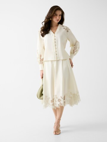 GUESS Μπλούζα 'SONIA' σε μπεζ: μπροστά