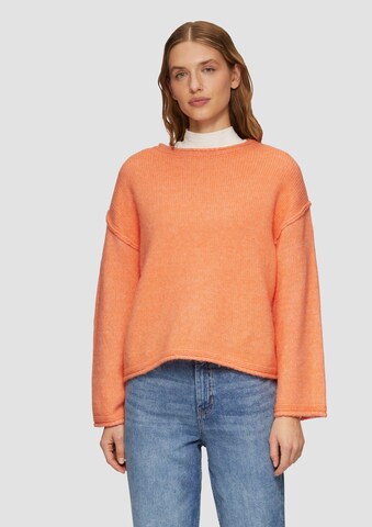 Pull-over s.Oliver en orange : devant