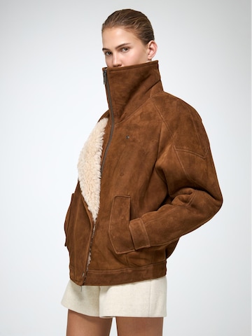 V S P Winterjacke 'Sandie' in Braun