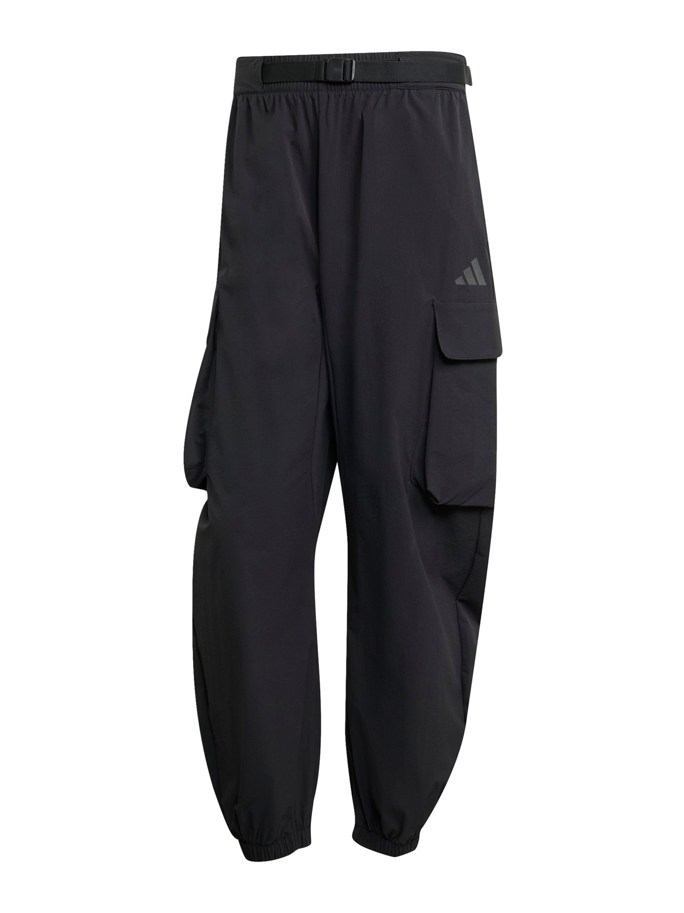 ADIDAS SPORTSWEAR Sports trousers 'City Tech' in Black: front